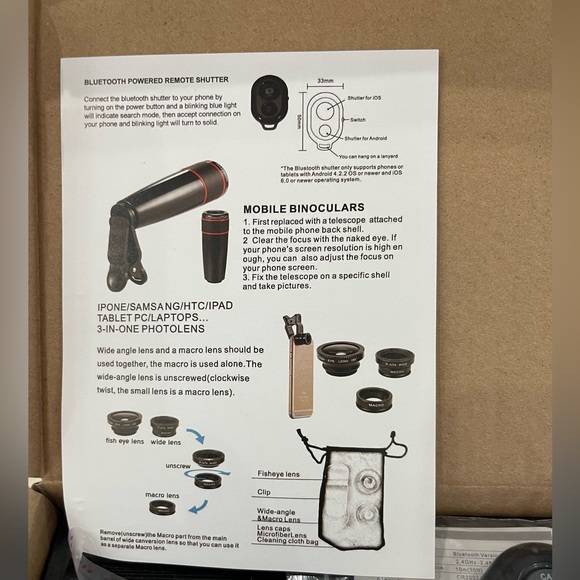 18X Telescope Zoom Mobile Phone Lens - Picture 8 of 16